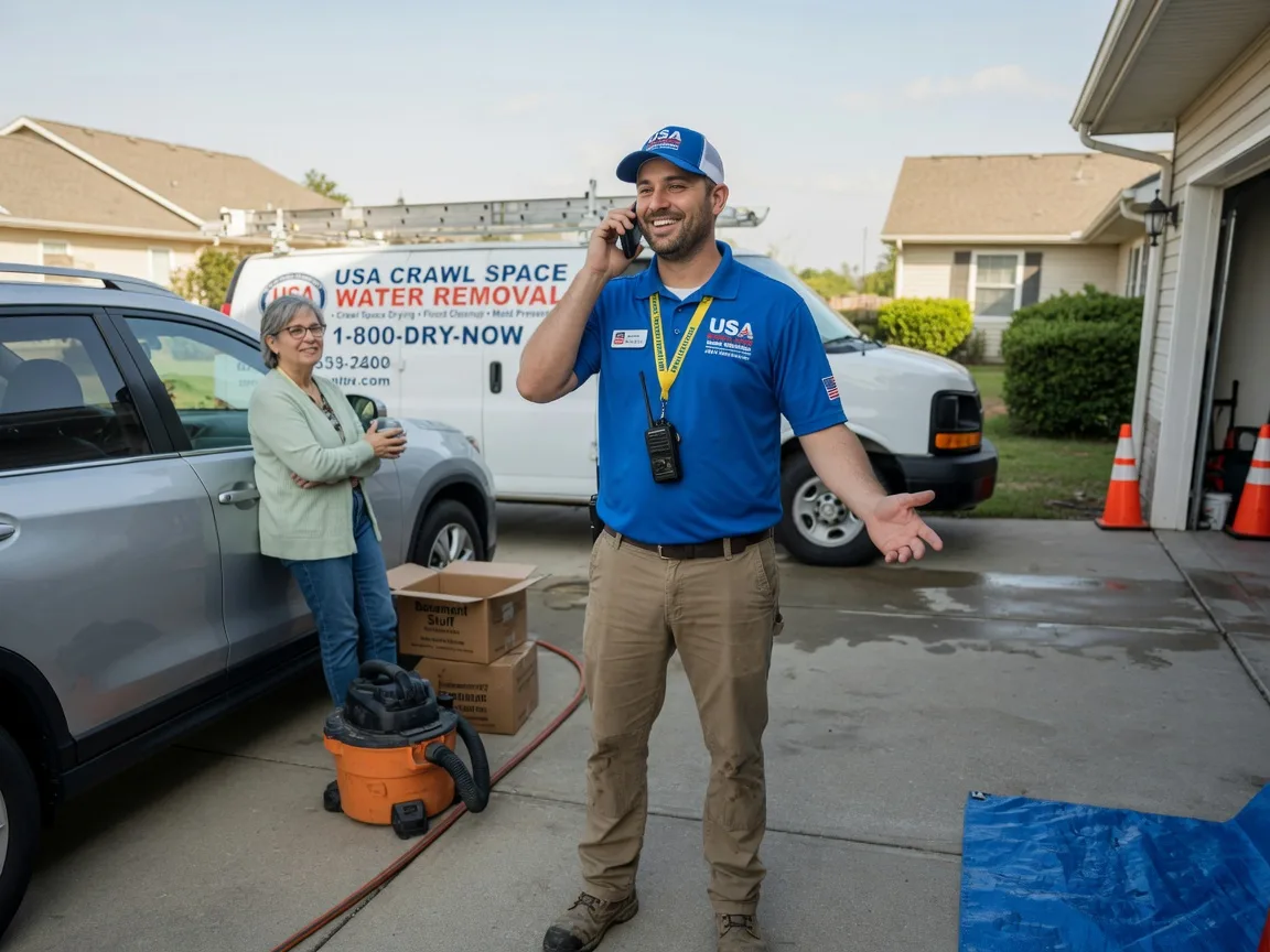 Crawl Space Water Removal Russells Point, OH FAQs